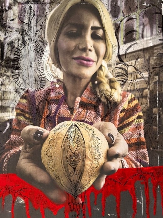  portrait of Salomé, a transgender woman from Tabasco